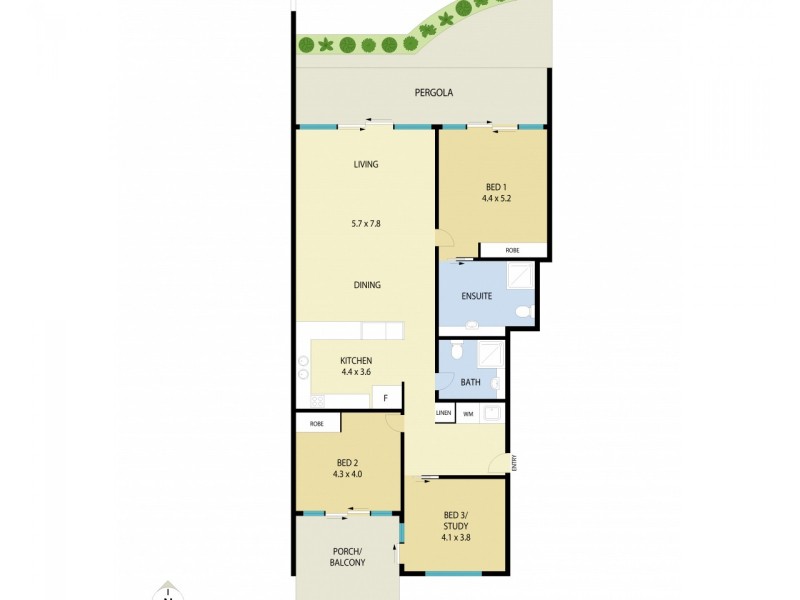 9/1658-1660 Pittwater Road, Mona Vale NSW 2103 Floorplan