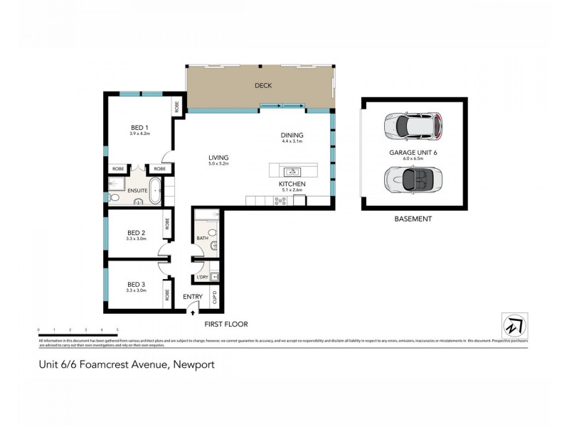 6/6 Foamcrest Avenue, Newport NSW 2106 Floorplan