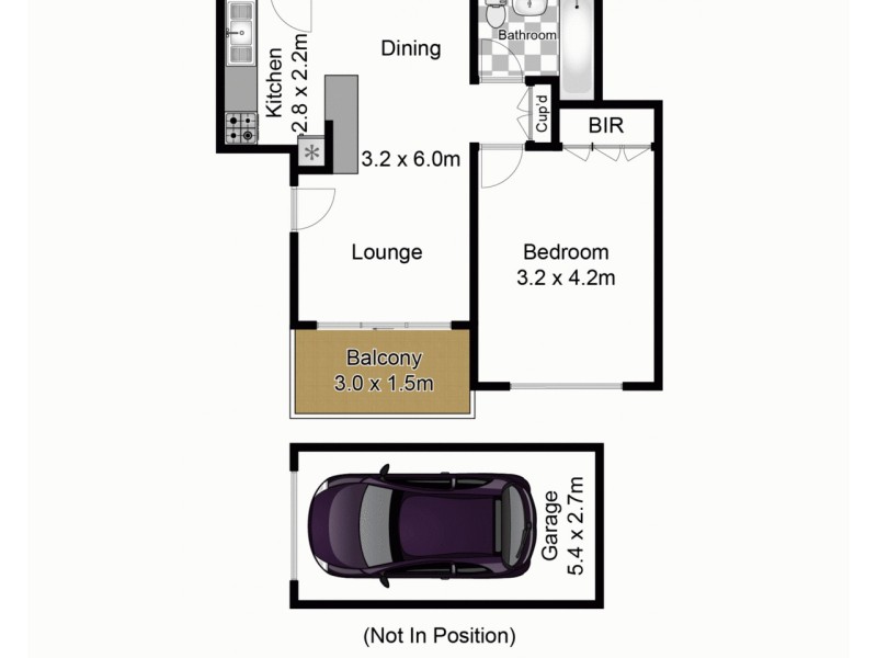 2/6 Livingstone Place, Newport NSW 2106 Floorplan