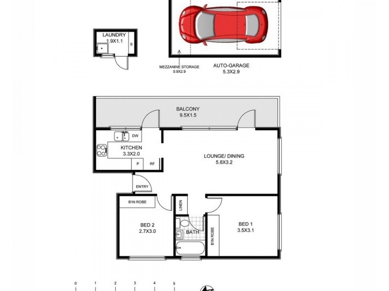 1/15 Stuart Street, Collaroy NSW 2097 Floorplan
