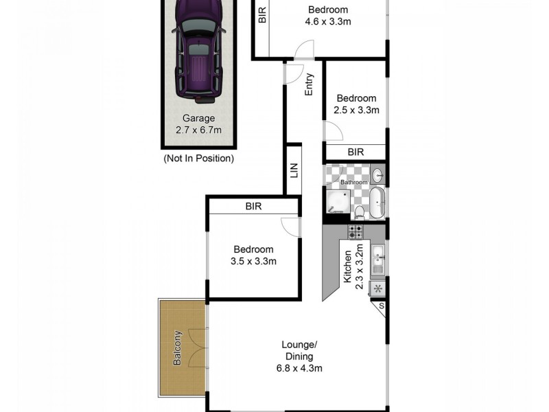 5/23 Ocean Avenue, Newport NSW 2106 Floorplan