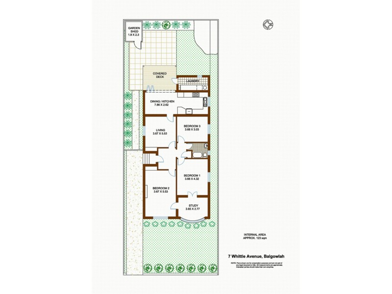 7 Whittle Avenue, Balgowlah NSW 2093 Floorplan