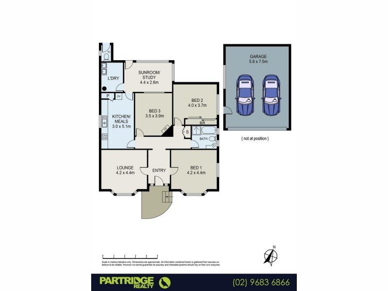 1 Frances Street, Northmead NSW 2152 Floorplan