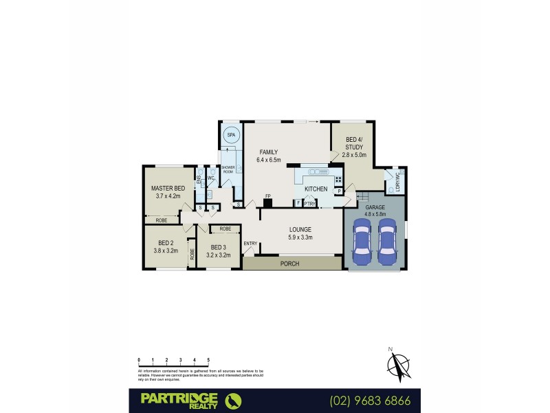 4 Lodore Place, Northmead NSW 2152 Floorplan