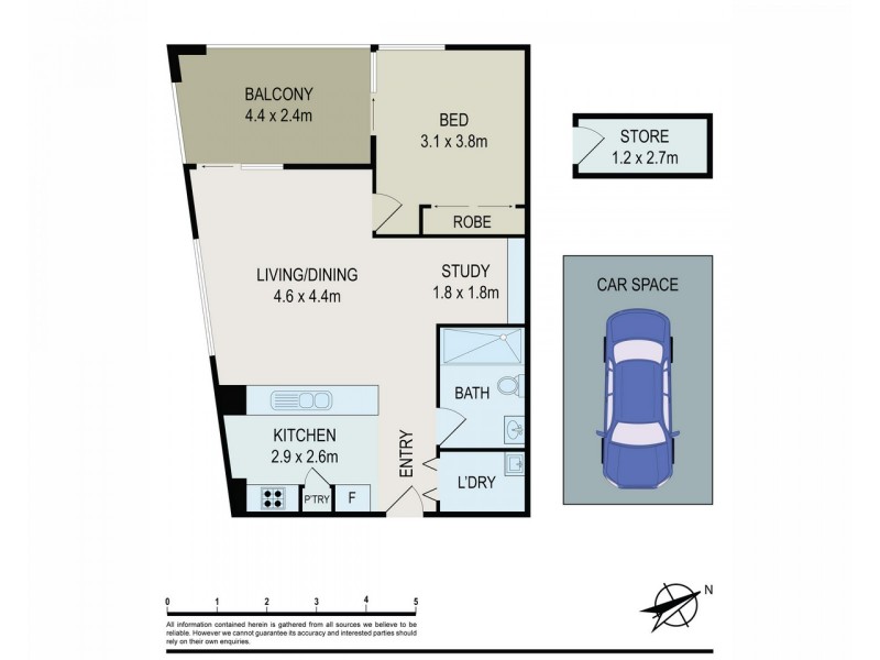 317/5 Maple Tree Road, Westmead NSW 2145 Floorplan