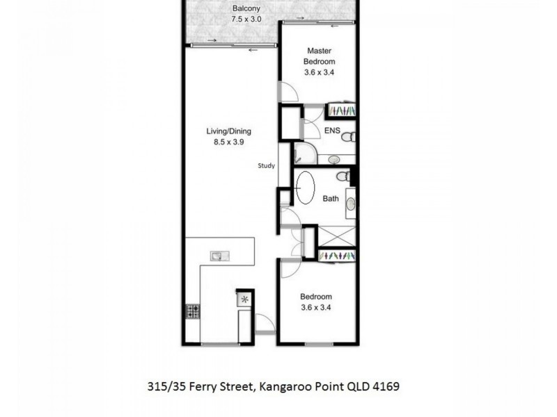 35 Prospect Street, Kangaroo Point QLD 4169 Floorplan