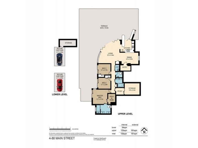 88 Main Street, Kangaroo Point QLD 4169 Floorplan