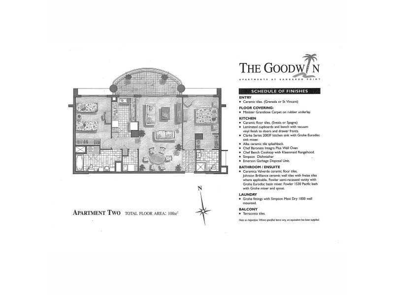 7/1 Goodwin Street, Kangaroo Point QLD 4169 Floorplan