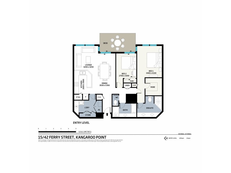 42 Ferry Street, Kangaroo Point QLD 4169 Floorplan