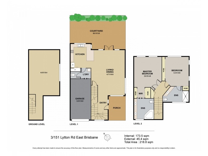 3/151 Lytton Road, East Brisbane QLD 4169 Floorplan