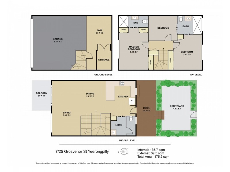7/25 Grosvenor Street, Yeerongpilly QLD 4105 Floorplan
