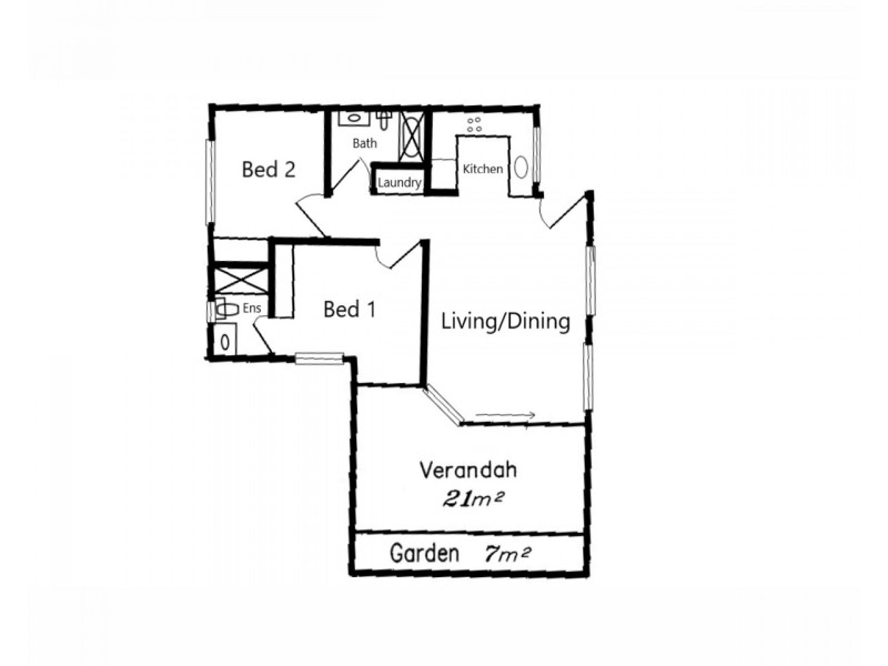 3/15 Rawlins Street, Kangaroo Point QLD 4169 Floorplan