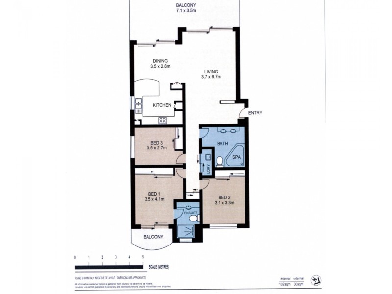 36 MacDonald Street, Kangaroo Point QLD 4169 Floorplan