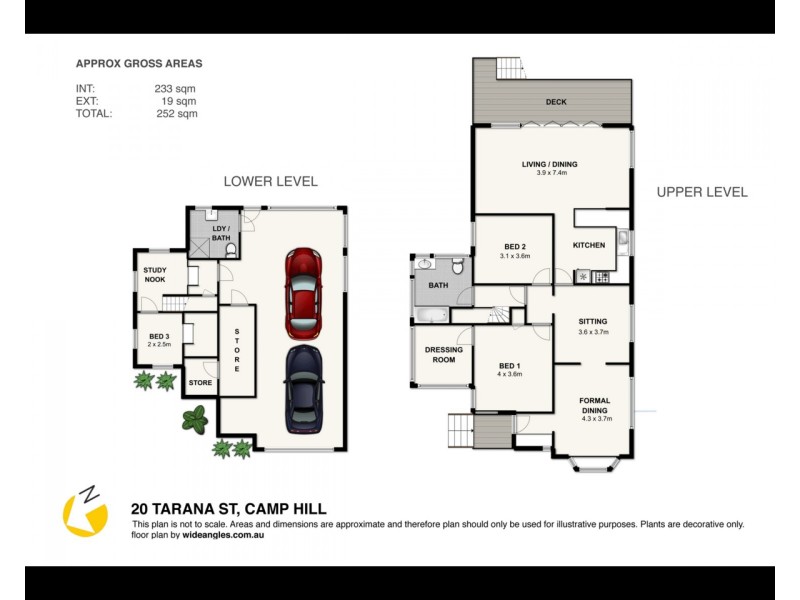 20 Tarana Street, Camp Hill QLD 4152 Floorplan