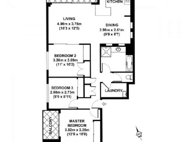 89 Thorn Street, Kangaroo Point QLD 4169 Floorplan