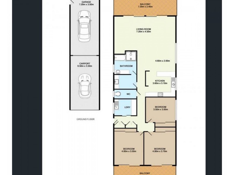 4/52 Wynnum Road, Norman Park QLD 4170 Floorplan
