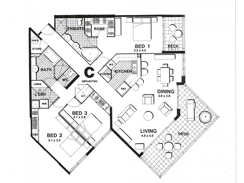 42 Ferry Street, Kangaroo Point QLD 4169 Floorplan