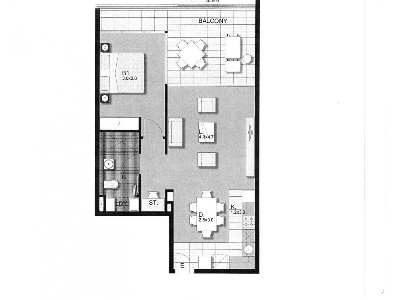 46/89 Lambert Street, Kangaroo Point QLD 4169 Floorplan