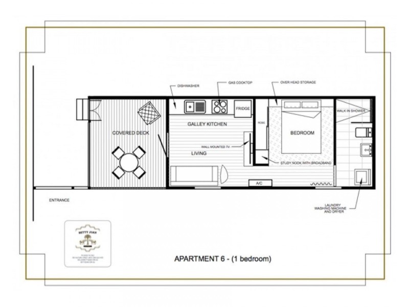 6/185 Vulture Street, South Brisbane QLD 4101 Floorplan
