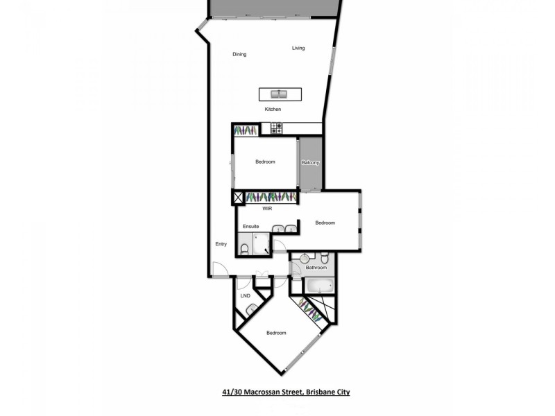 30 Macrossan Street, Brisbane City QLD 4000 Floorplan