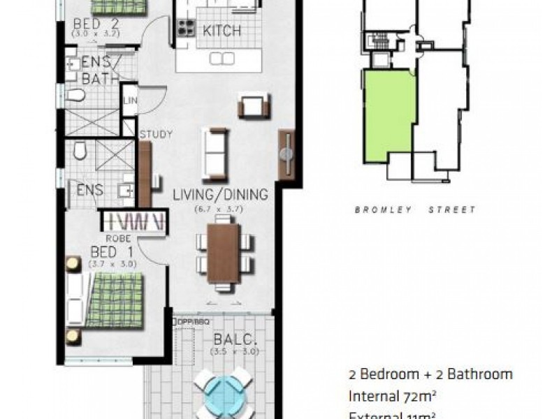 101/24-26 Bromley Street, Kangaroo Point QLD 4169