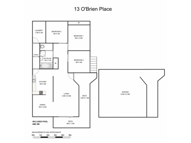 13 O’Brien Place, South Grafton NSW 2460 Floorplan