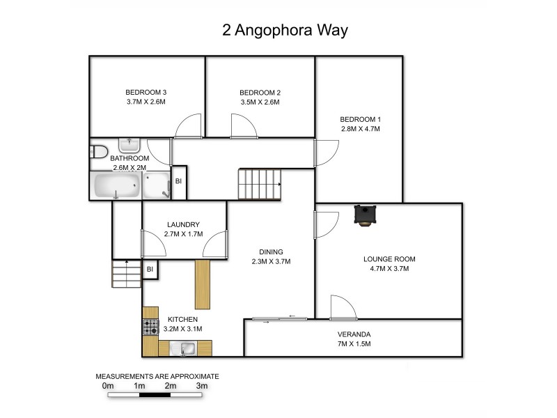 2 Angophora Way, South Grafton NSW 2460 Floorplan