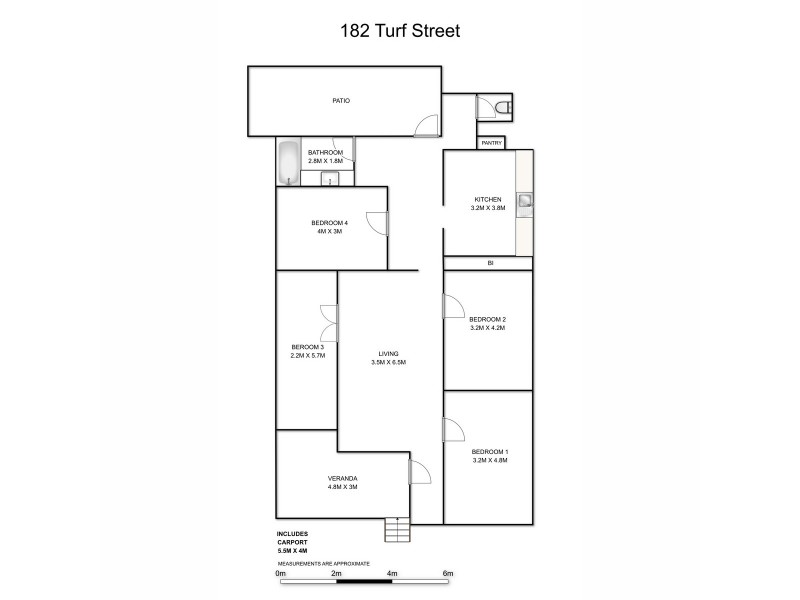 182 Turf Street, Grafton NSW 2460 Floorplan