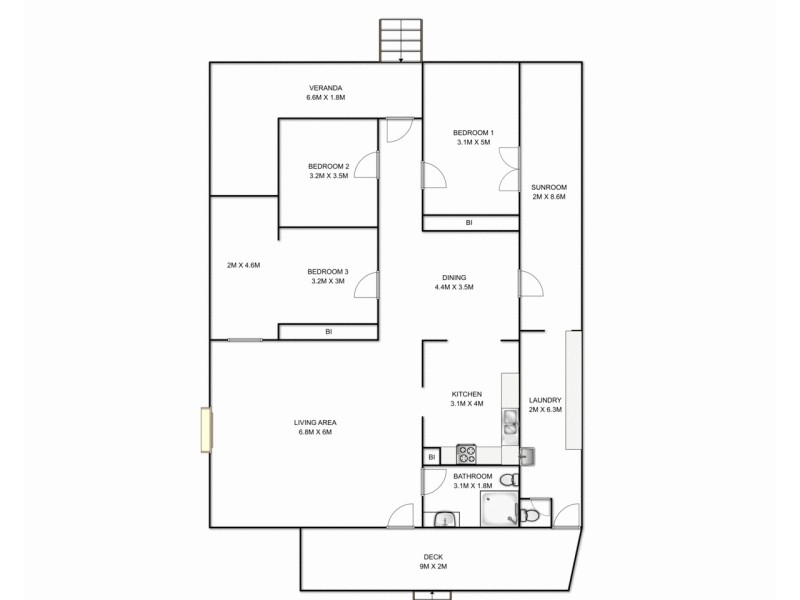 26 Spring Street, South Grafton NSW 2460 Floorplan