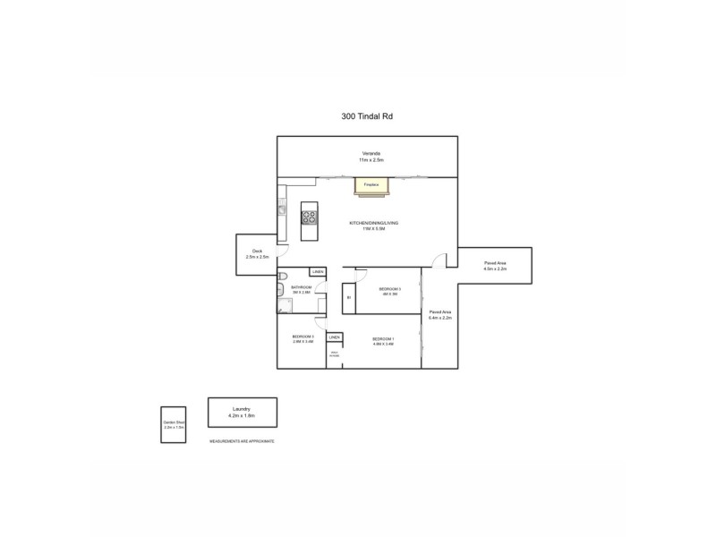 300 Tindal Road, Eatonsville NSW 2460 Floorplan