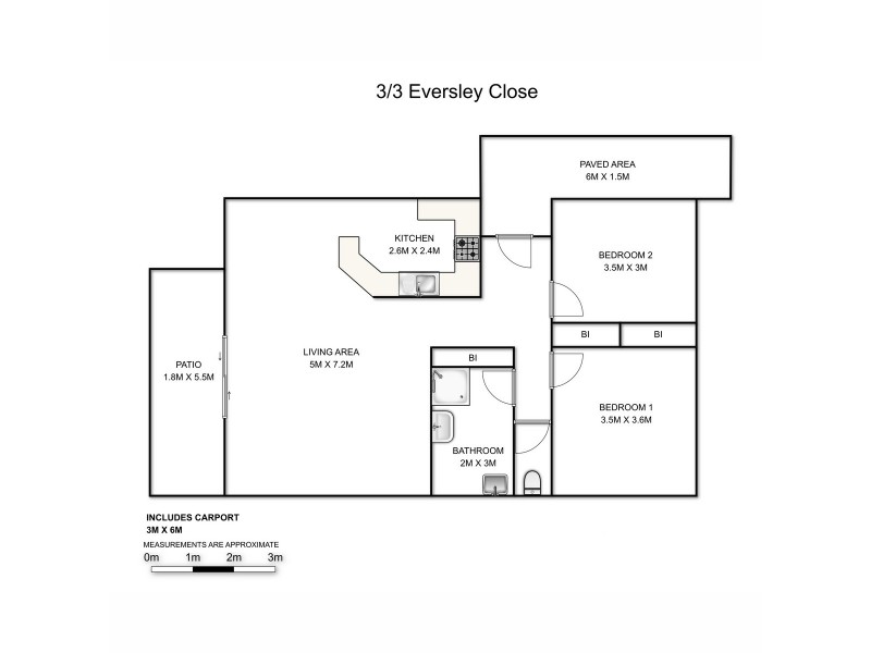 3/3 Eversley Place, Grafton NSW 2460 Floorplan