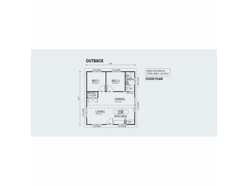 2766 Summerland Way, Dilkoon NSW 2460 Floorplan