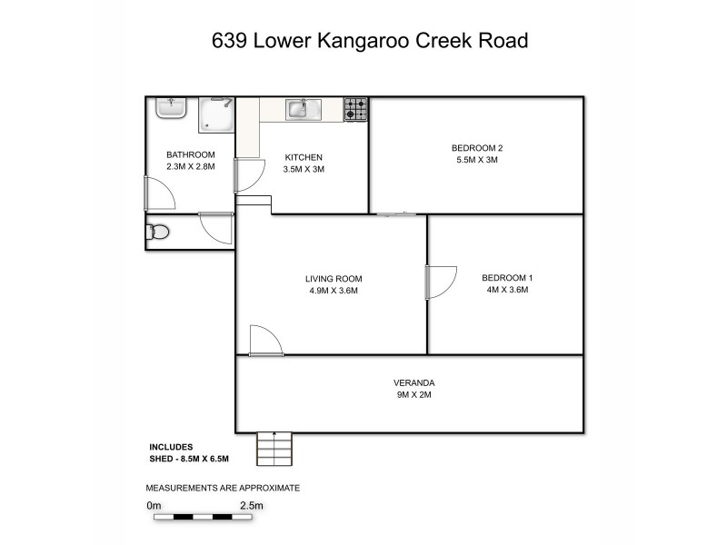 639 Lower Kangaroo Creek Road, Coutts Crossing NSW 2460 Floorplan