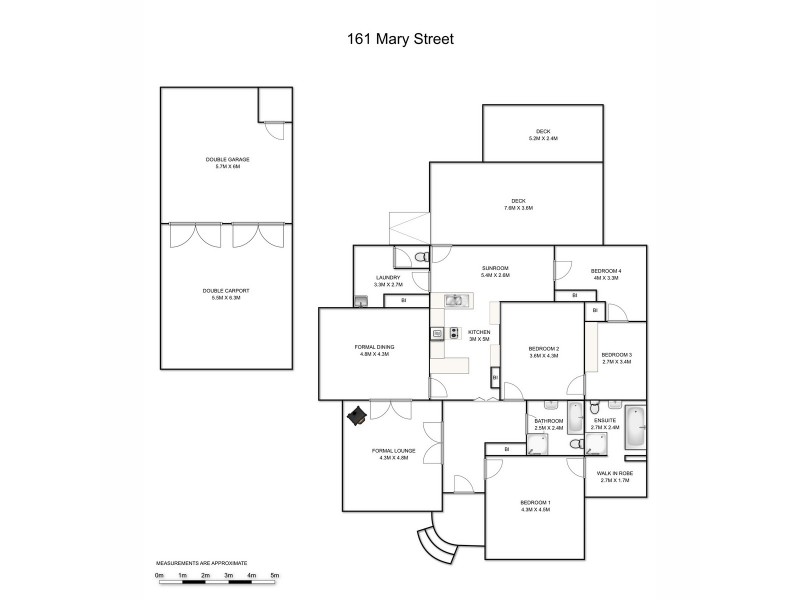 161 Mary Street, Grafton NSW 2460 Floorplan