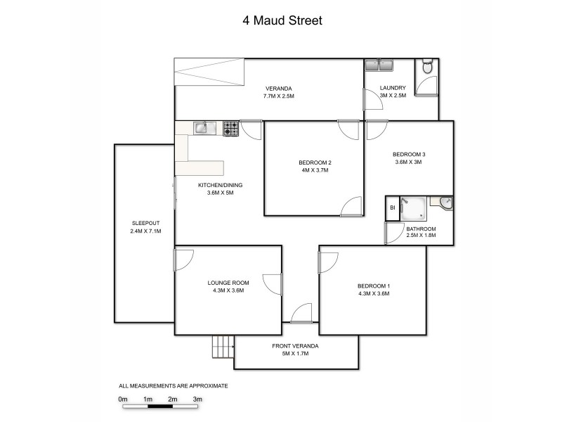 4 Maud Street, Grafton NSW 2460 Floorplan