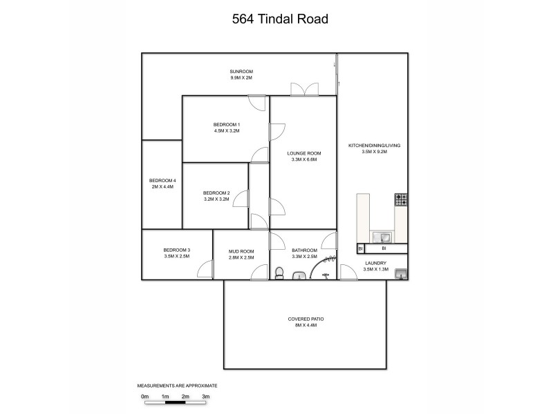 596 Tindal Road, Eatonsville NSW 2460 Floorplan