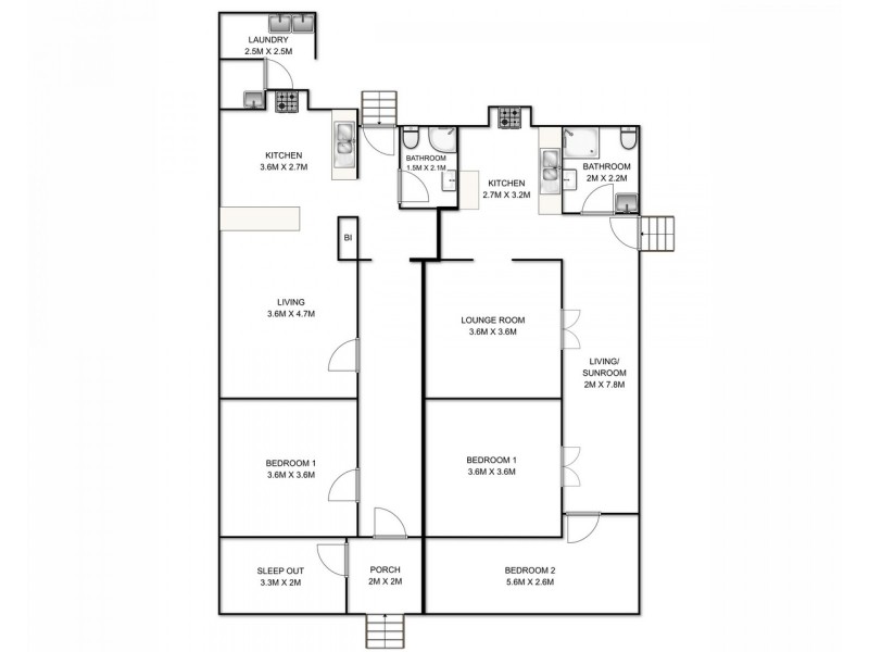 87 Queen Street, Grafton NSW 2460 Floorplan