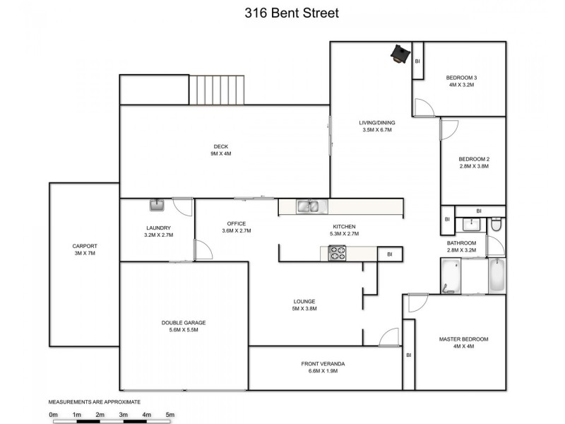 316 Bent Street, South Grafton NSW 2460 Floorplan