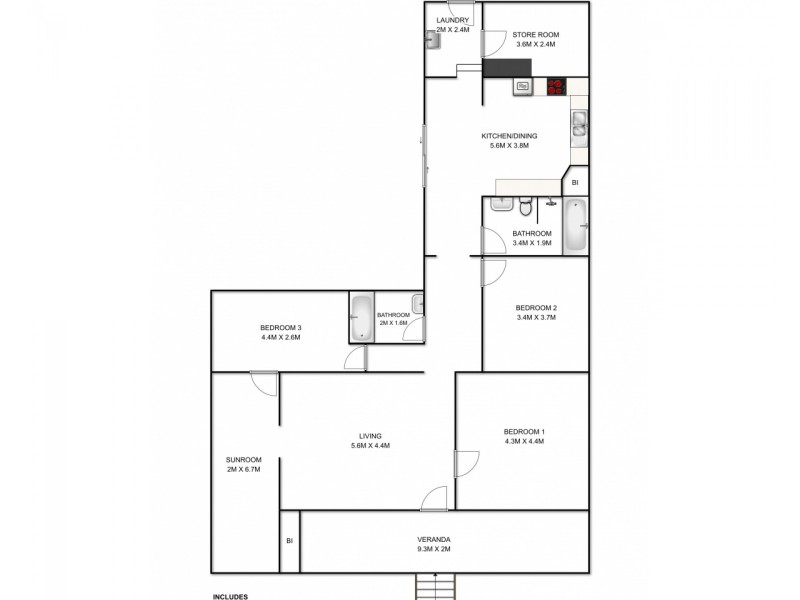 6 Maud Street, Grafton NSW 2460 Floorplan