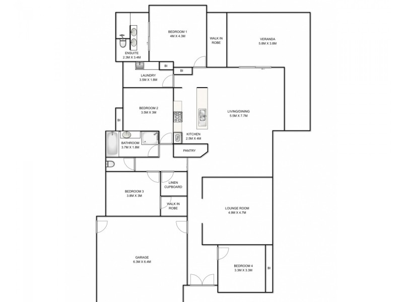 26 Daniels Close, South Grafton NSW 2460 Floorplan