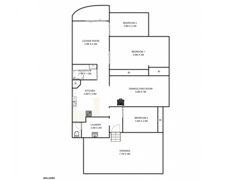 8 Reserve Street, Grafton NSW 2460 Floorplan