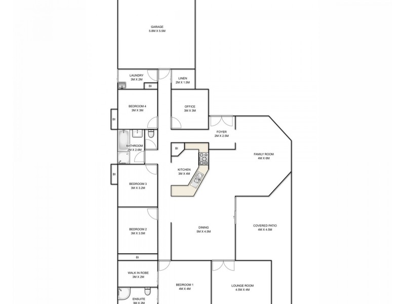 4 Stringybark Court, South Grafton NSW 2460 Floorplan