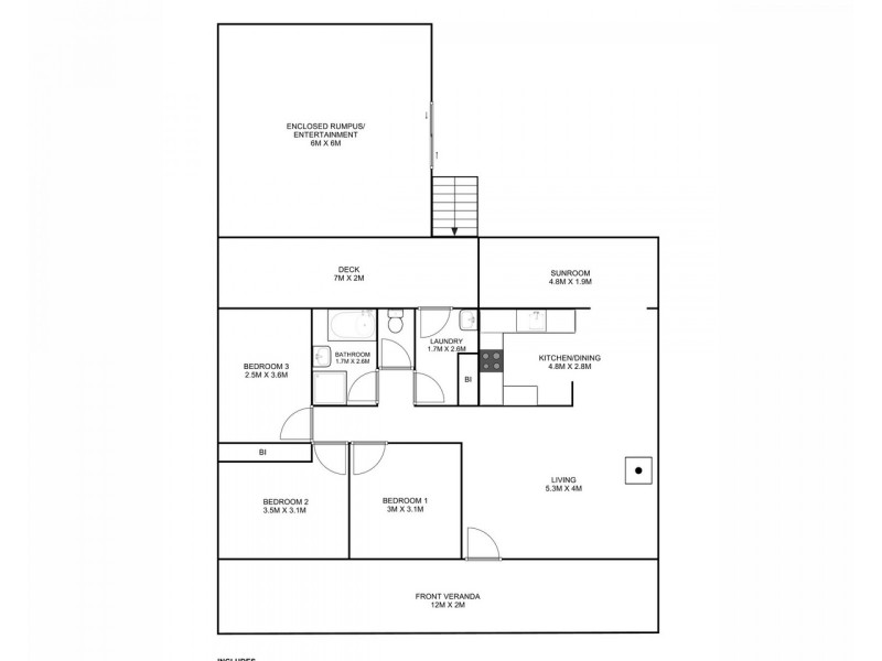 13 Havelock Street, Lawrence NSW 2460 Floorplan