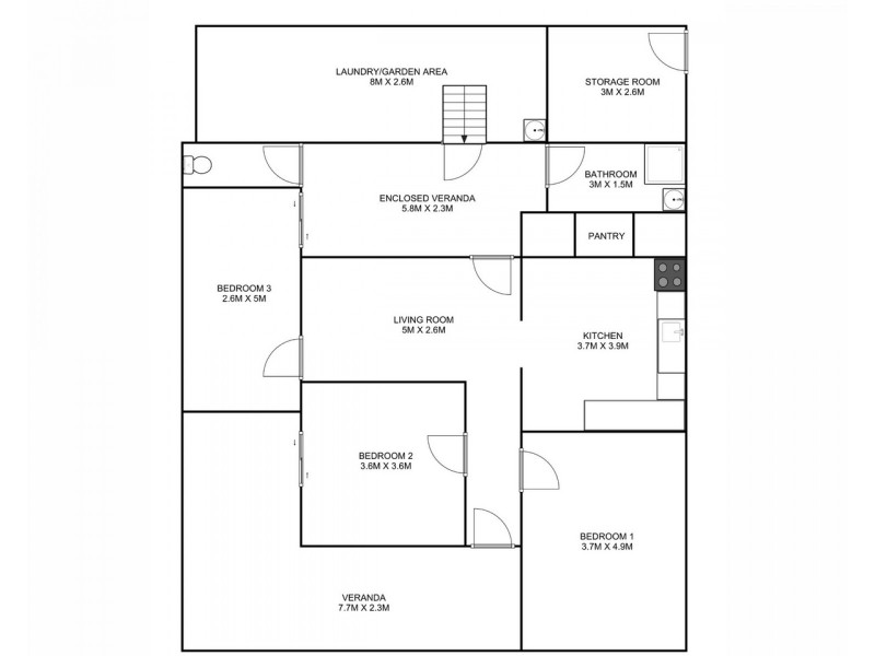 18 Bruce Street, Grafton NSW 2460 Floorplan
