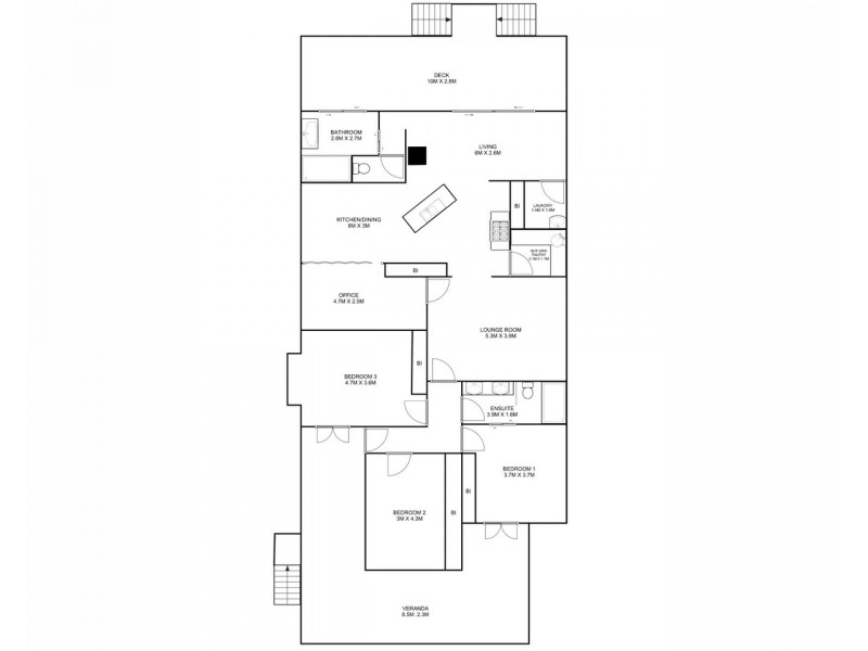 199 Fitzroy Street, Grafton NSW 2460 Floorplan