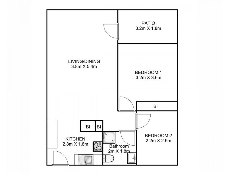 1/19 Federation Street, South Grafton NSW 2460 Floorplan