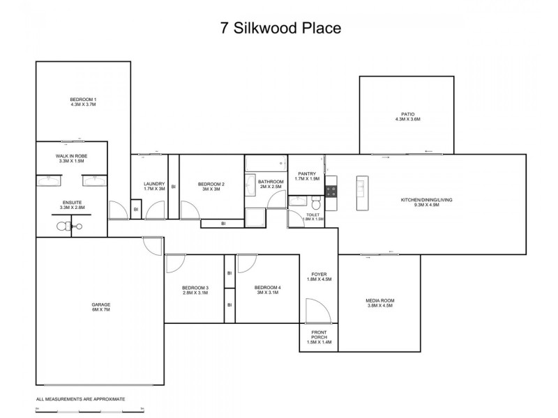 7 Silkwood Place, Clarenza NSW 2460 Floorplan