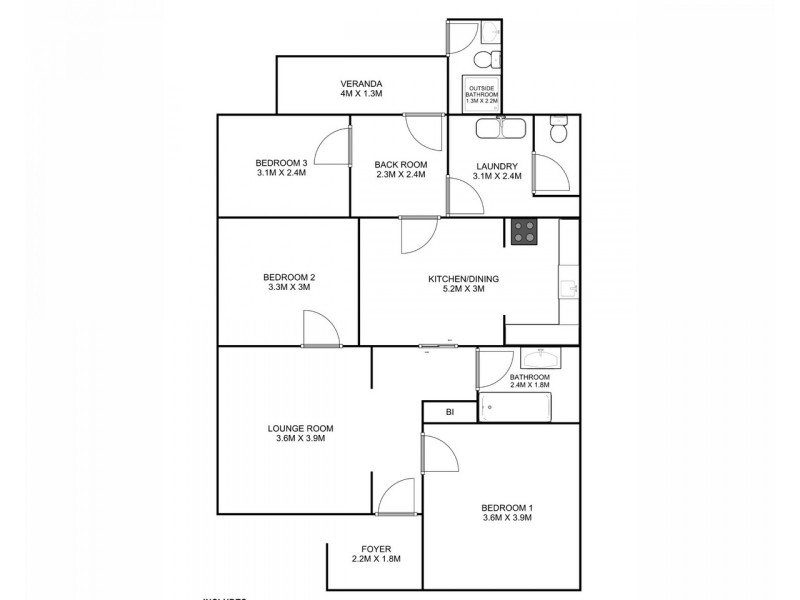 9 Thomas Street, South Grafton NSW 2460 Floorplan