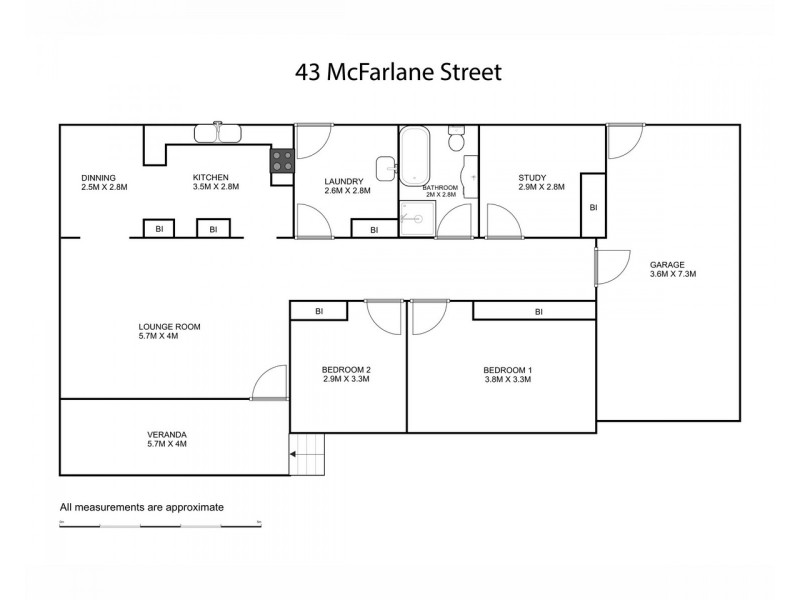 43 McFarlane Street, South Grafton NSW 2460 Floorplan