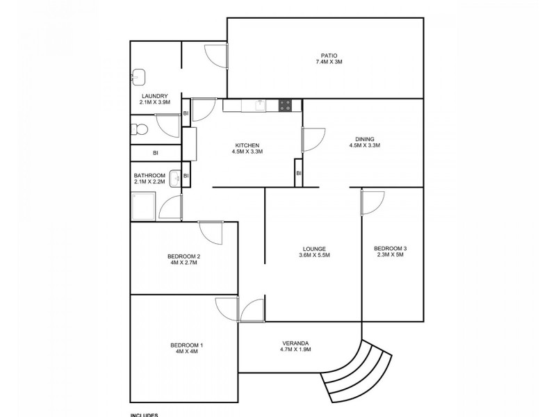 258 Bacon Street, Grafton NSW 2460 Floorplan